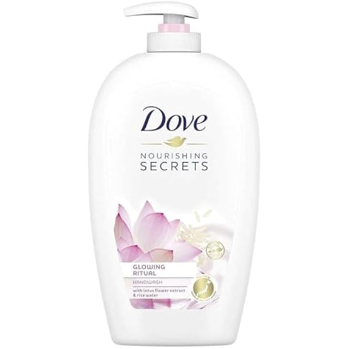 Dove NOURISHING SECRETS GLOWING RITUAL HAND WASH WITH LOTUS FLOWER EXTRACT AND RICE MILK, 500 ML - Image 1